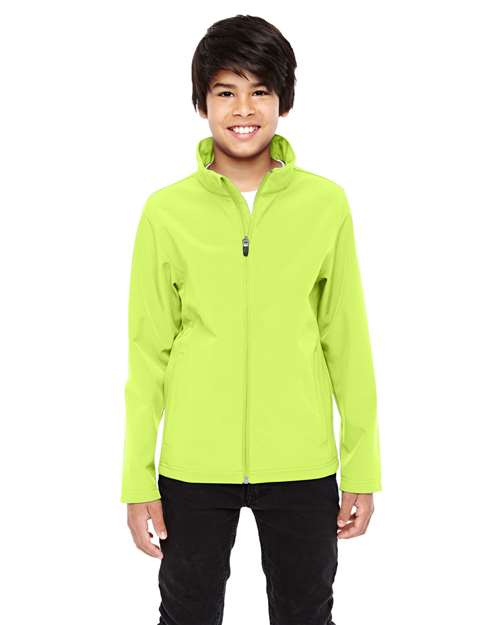 Team 365 - Youth Leader Soft Shell Jacket - TT80Y
