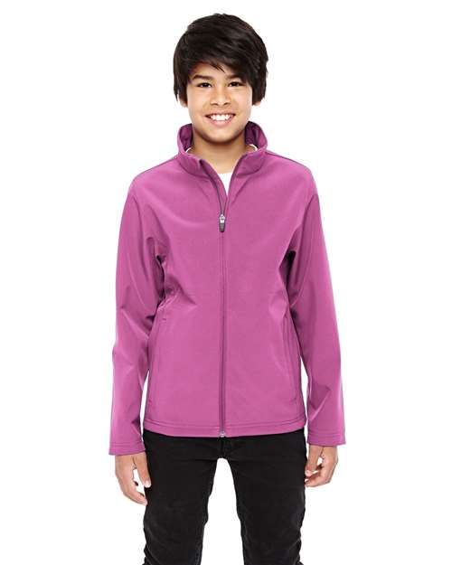 Team 365 - Youth Leader Soft Shell Jacket - TT80Y