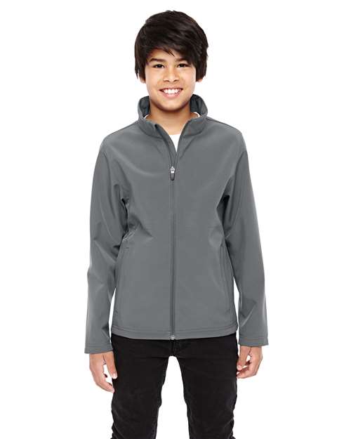 Team 365 - Youth Leader Soft Shell Jacket - TT80Y