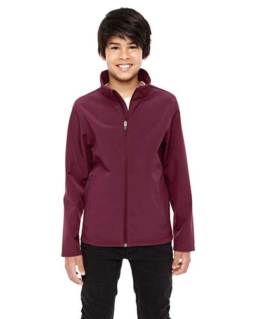 Team 365 - Youth Leader Soft Shell Jacket - TT80Y