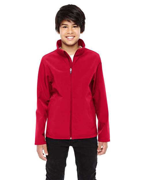 Team 365 - Youth Leader Soft Shell Jacket - TT80Y