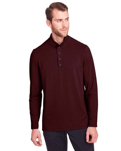 North End - Men's JAQ Snap-Up Stretch Performance Pullover - NE400