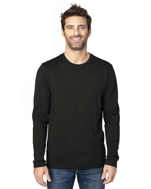 Threadfast Apparel - Unisex Ultimate CVC Long Sleeve T-Shirt - 100LS