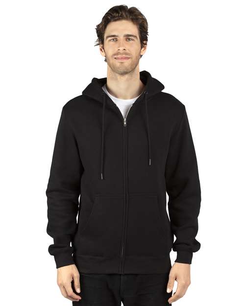 Threadfast Apparel - Unisex Fleece Full-Zip Hooded Sweatshirt - 320Z