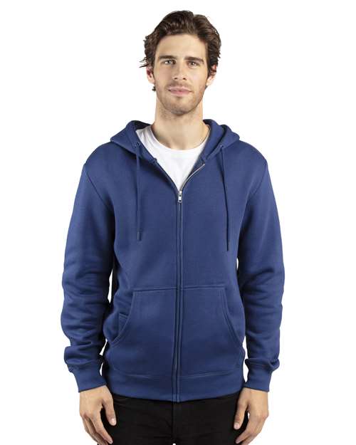 Threadfast Apparel - Unisex Fleece Full-Zip Hooded Sweatshirt - 320Z