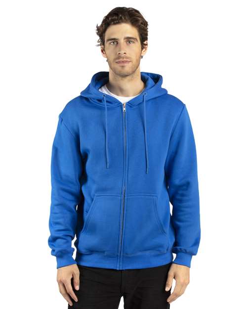 Threadfast Apparel - Unisex Fleece Full-Zip Hooded Sweatshirt - 320Z