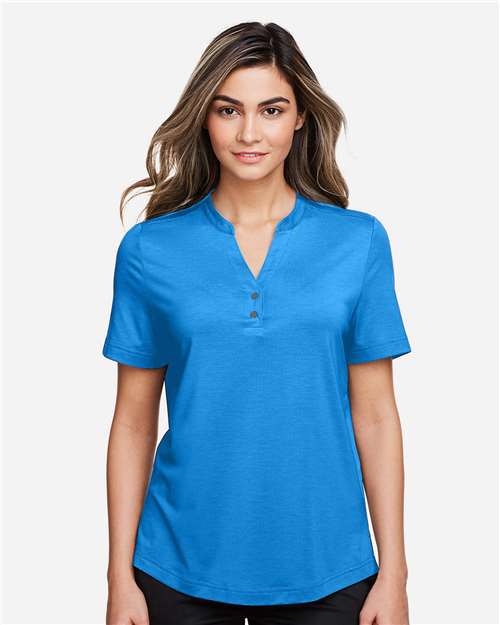 North End - Women's JAQ Snap-Up Stretch Performance Polo - NE100W