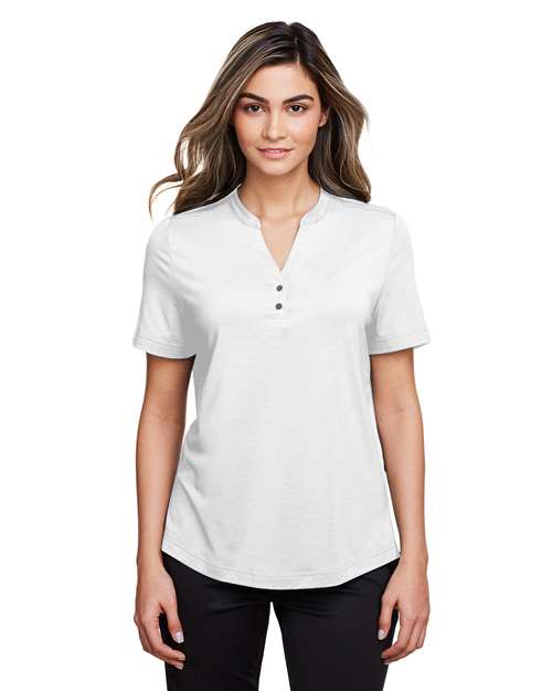 North End - Women's JAQ Snap-Up Stretch Performance Polo - NE100W