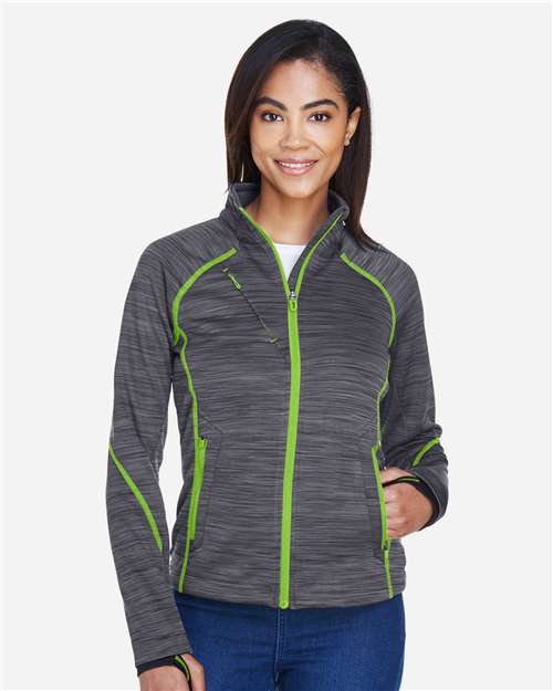 North End - Women's Flux Mélange Bonded Fleece Jacket - 78697