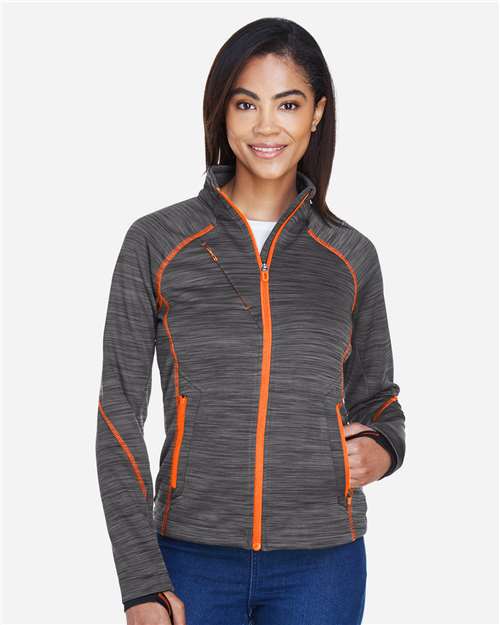 North End - Women's Flux Mélange Bonded Fleece Jacket - 78697
