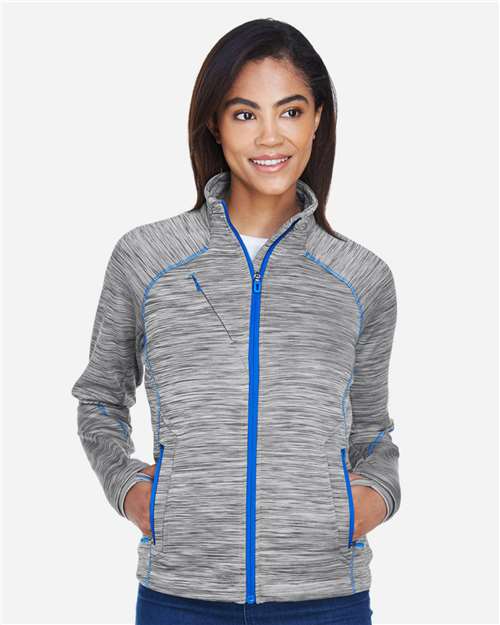 North End - Women's Flux Mélange Bonded Fleece Jacket - 78697