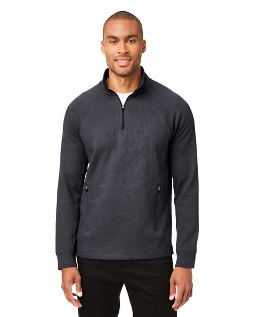 North End - Rhythm Waffle Quarter-Zip Pullover - NE200