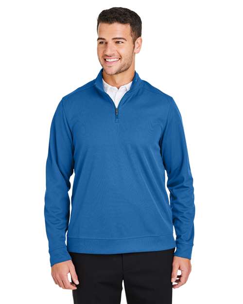 North End - Men's Express Tech Performance Pique Quarter-Zip Pullover - NE412