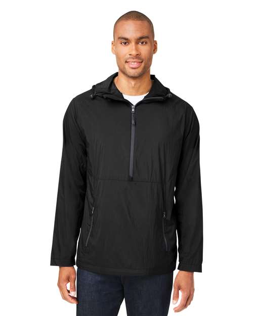 North End - Men's Aura Lightweight Packable Anorak - NE810