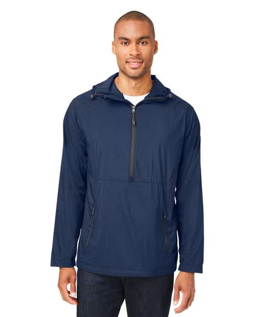 North End - Men's Aura Lightweight Packable Anorak - NE810