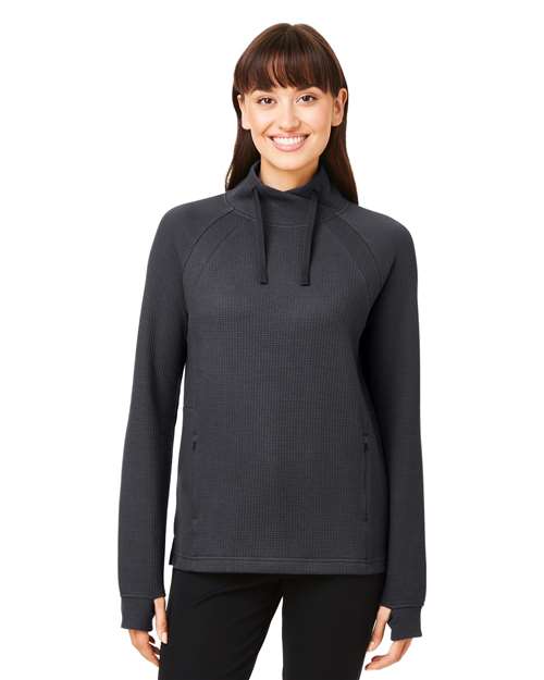 North End - Women's Rhythm Waffle Pullover - NE200W