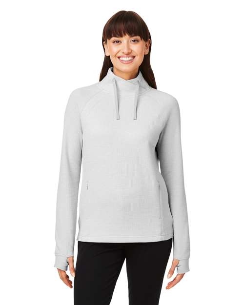 North End - Women's Rhythm Waffle Pullover - NE200W