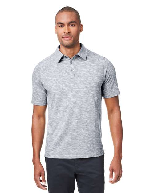 North End - Eclipse Jacquard Polo - NE115