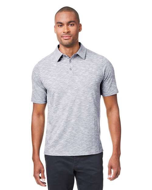 North End - Eclipse Jacquard Polo - NE115