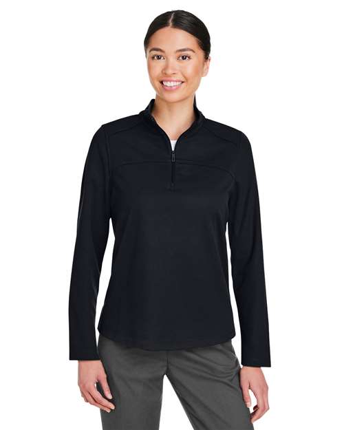 North End - Women's Express Tech Performance Pique Quarter-Zip Pullover - NE412W