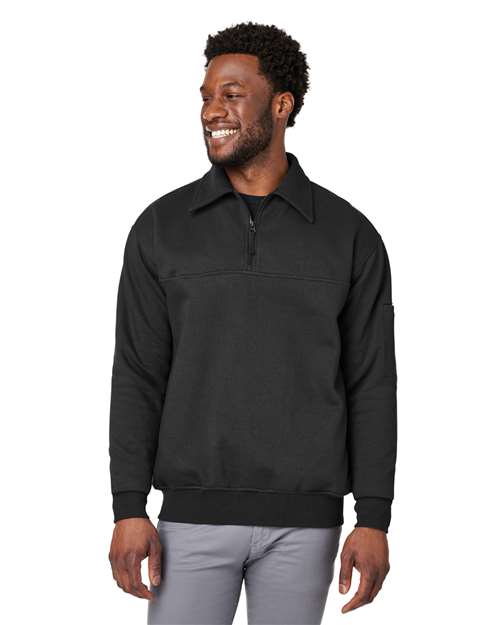 Harriton - Unisex ClimaBloc™ Heavyweight Tactical Quarter-Zip Pullover - M712