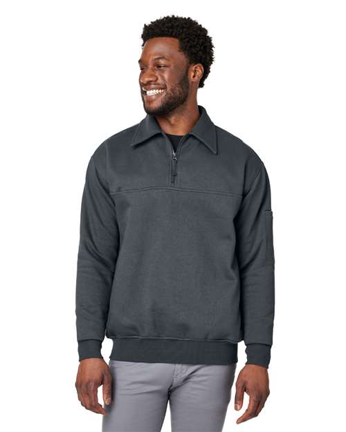 Harriton - Unisex ClimaBloc™ Heavyweight Tactical Quarter-Zip Pullover - M712