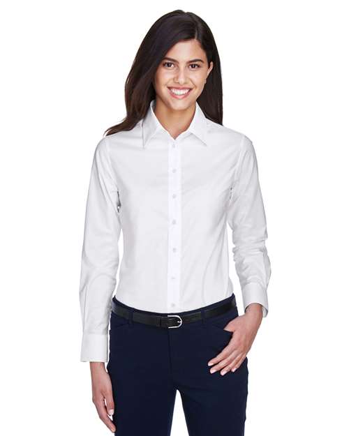 Harriton - Women's Long Sleeve Oxford Dress Shirt - M600W