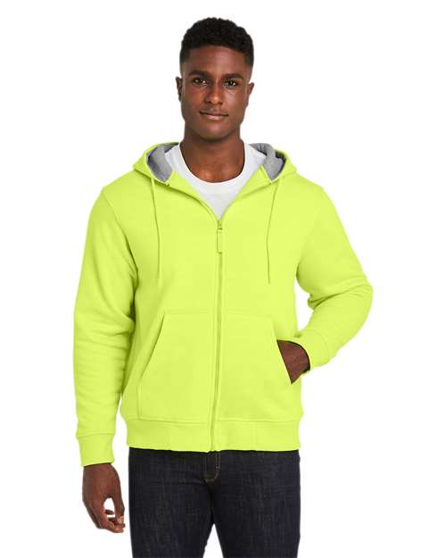 Harriton - Unisex Tall ClimaBloc™ Lined Heavyweight Hooded Sweatshirt - M711T