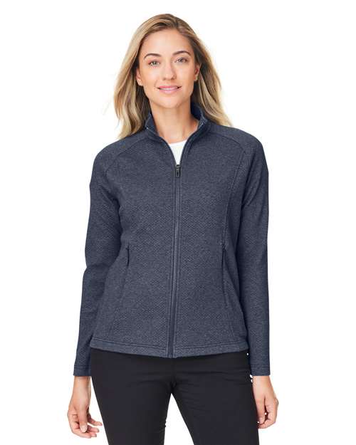 North End - Women's Spirit Textured Full-Zip - NE727W