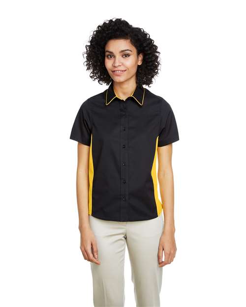 Harriton - Women's Flash IL Colorblock Shirt - M586W