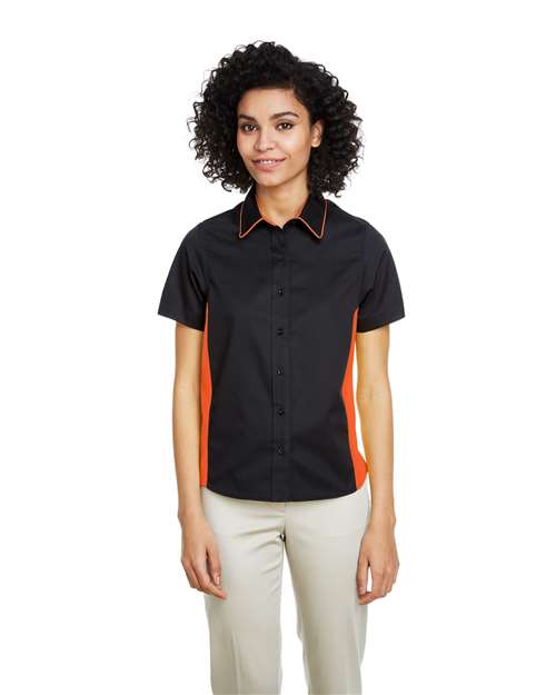 Harriton - Women's Flash IL Colorblock Shirt - M586W