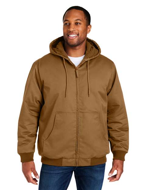 Harriton - Tall ClimaBloc® Heavyweight Hooded Full-Zip Jacket - M722T