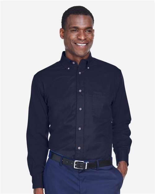 Harriton - Men's Tall Easy Blend™ Twill Dress Shirt - M500T