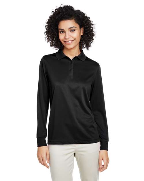 Harriton - Women's Advantage Snag Protection Plus IL Long Sleeve Polo - M348LW