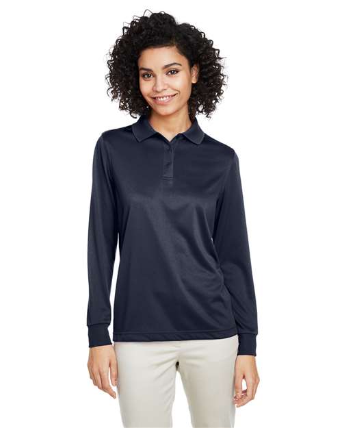 Harriton - Women's Advantage Snag Protection Plus IL Long Sleeve Polo - M348LW