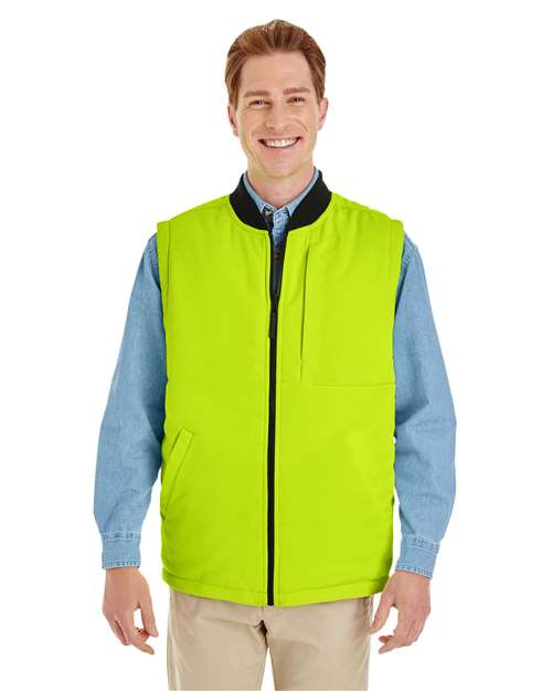 Harriton - Unisex Dockside Interactive Reversible Freezer Vest - M776