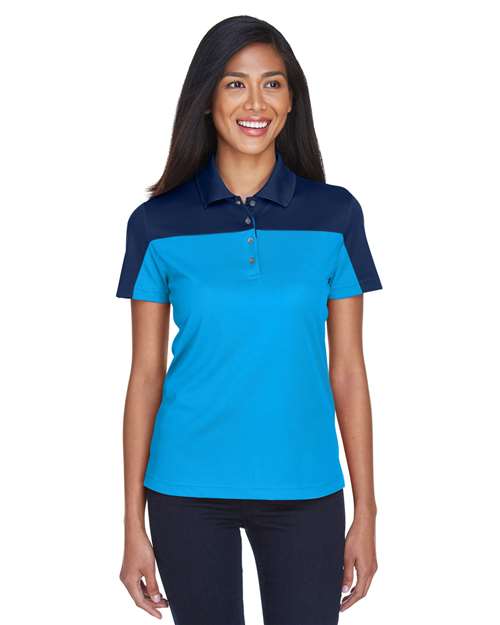 CORE365 - Women's Balance Colorblock Performance Piqué Polo - CE101W
