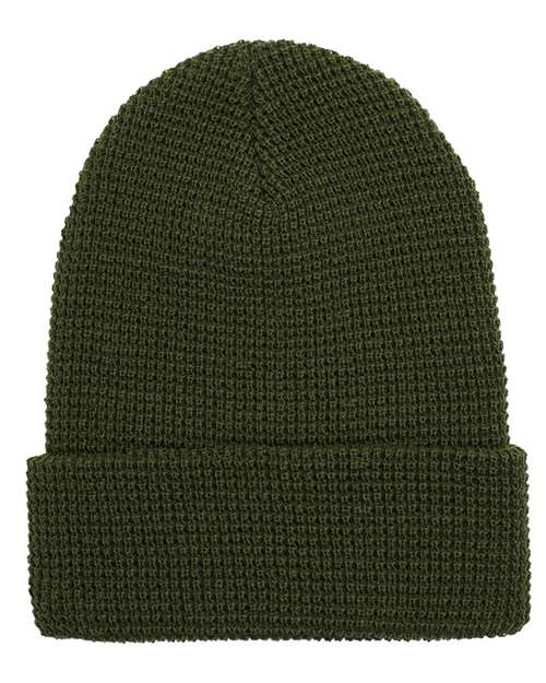 YP Classics - Waffle Cuffed Beanie - 2501KC