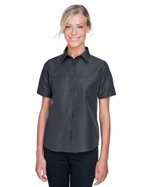 Harriton - Women's Key West Short Sleeve Performance Staff Shirt - M580W