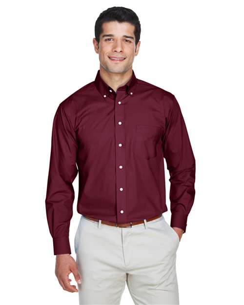 Devon & Jones - Men's Crown Collection® Broadcloth Woven Dress Shirt - D620