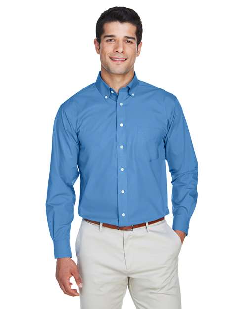 Devon & Jones - Men's Crown Collection® Broadcloth Woven Dress Shirt - D620