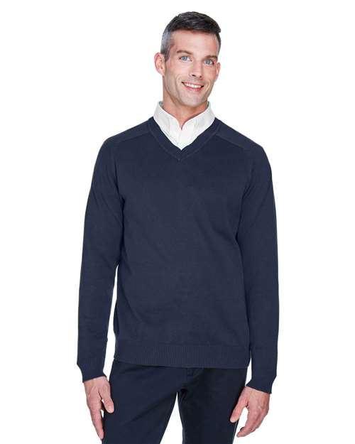 Devon & Jones - V-Neck Sweater - D475