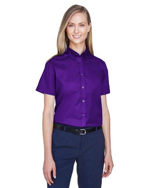 CORE365 - Women's Optimum Short Sleeve Twill Shirt - 78194