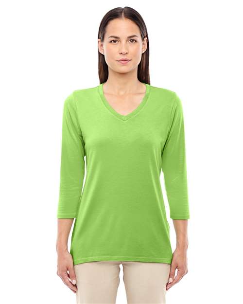 Devon & Jones - Women's Perfect Fit™ Bracelet-Length V-Neck Top - DP184W