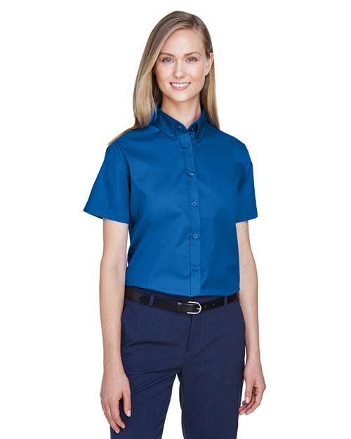 CORE365 - Women's Optimum Short Sleeve Twill Shirt - 78194