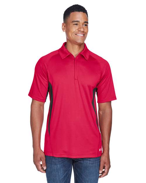 North End - Serac UTK cool-logik™ Performance Zippered Polo - 88657