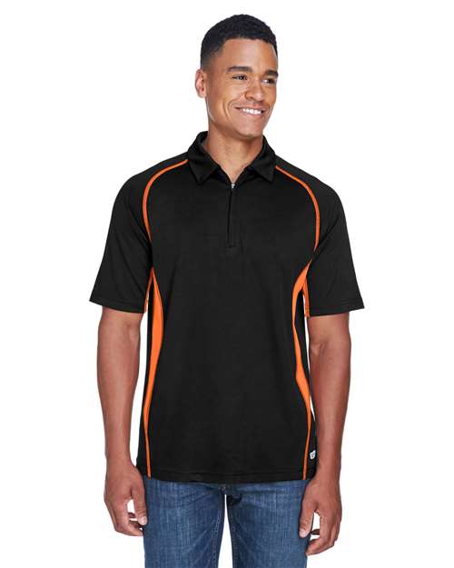 North End - Serac UTK cool-logik™ Performance Zippered Polo - 88657