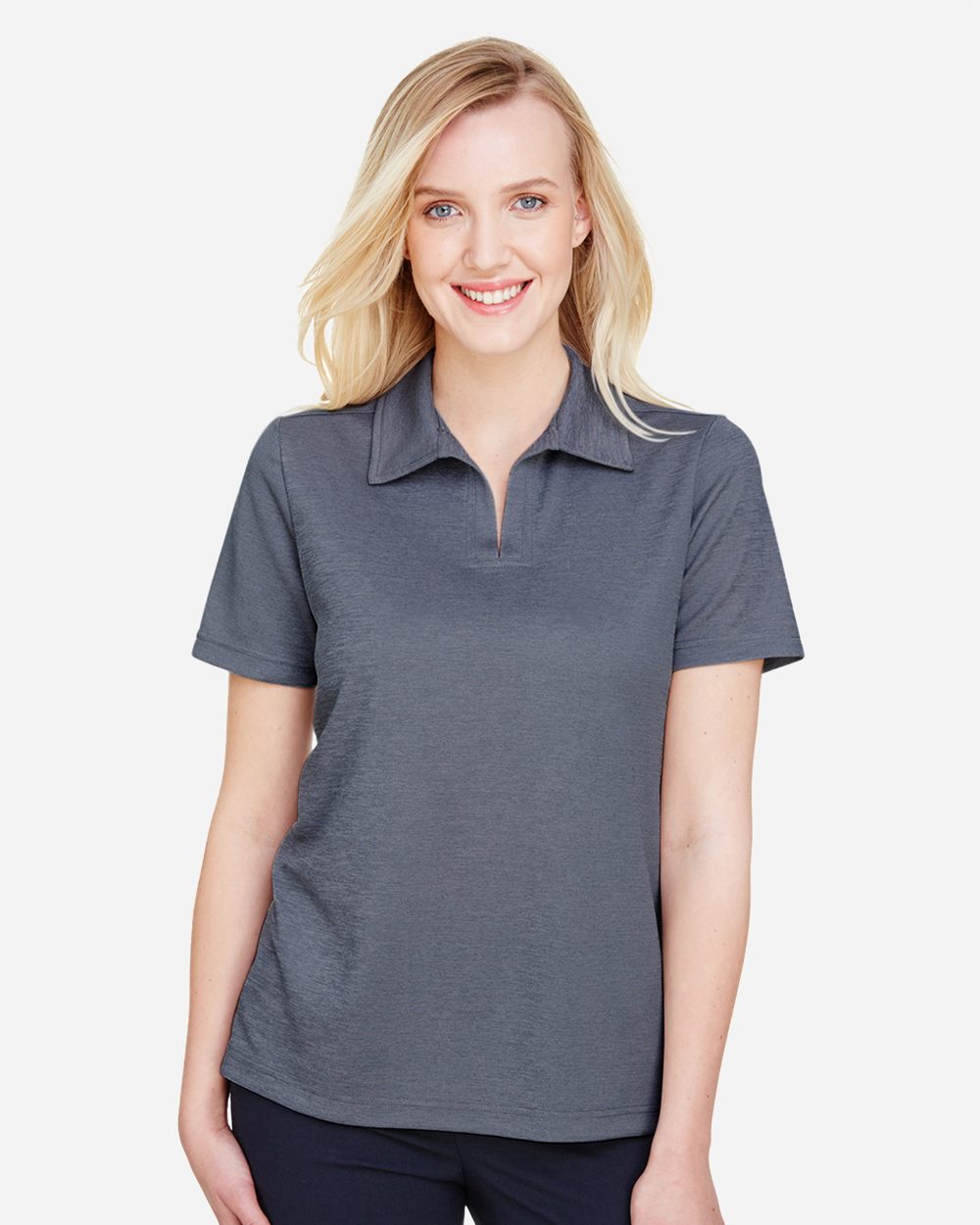Devon & Jones - Women's CrownLux Performance® Address Melange Polo - DG22W
