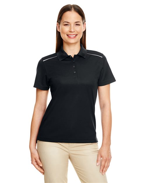 CORE365 - Women's Radiant Performance Piqué Polo with Reflective Piping - 78181R