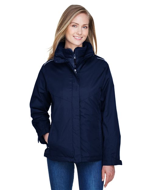 CORE365 - Women's 3-in-1 Jacket with Fleece Liner - 78205